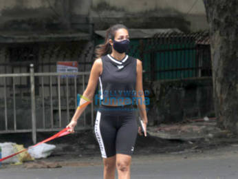 Photos: Malaika Arora spotted in Bandra