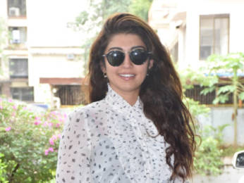 Photos: Meezaan Jafri and Pranitha Subhash snapped promoting Hungama 2