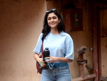 Photos: Mrunal Thakur spotted in Bandra