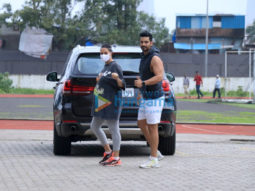 Photos: Neha Dhupia and Angad Bedi snapped in Bandra