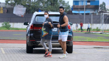 Photos: Neha Dhupia and Angad Bedi snapped in Bandra