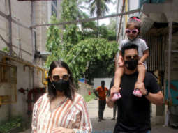 Photos: Neha Dhupia and Angad Bedi spotted outside Foodhall in Santacruz