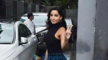 Photos: Nora Fatehi snapped at Puja Films in Juhu