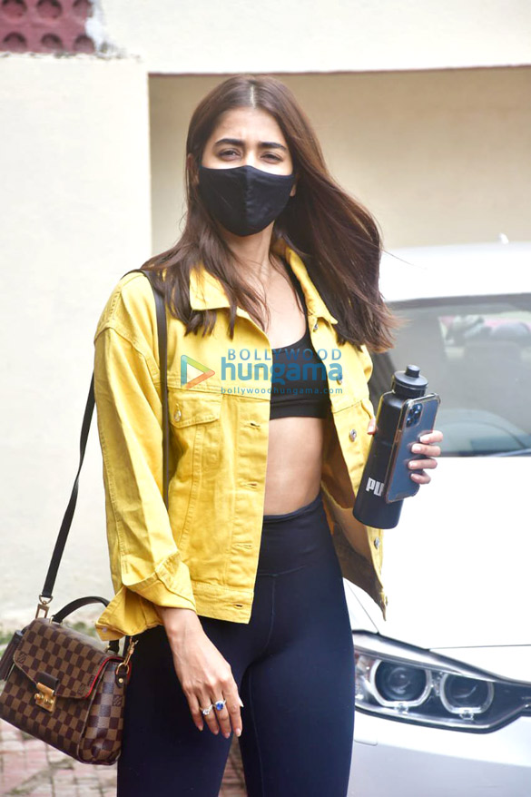 photos pooja hegde and daisy shah spotted at pilates studio 1