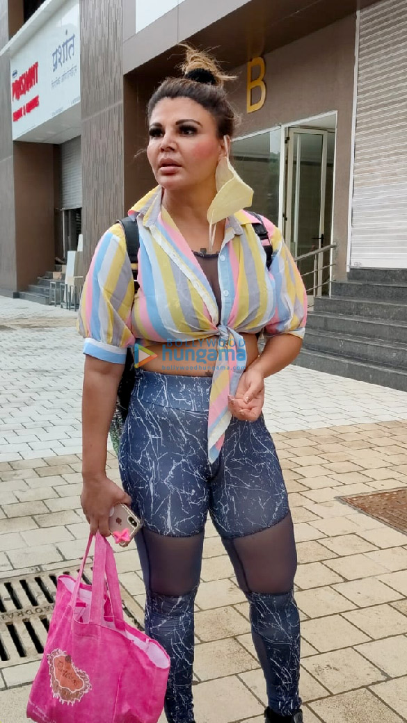 photos rakhi sawant snapped at the gym 3 8