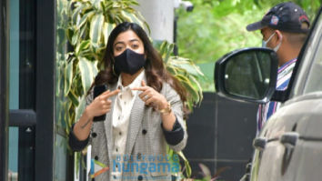 Photos: Rashmika Mandanna spotted at Maddock Films’ office