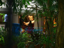 Photos: Saira Banu brings Dilip Kumar’s body home for last rites