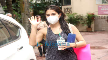 Photos: Sara Ali Khan spotted at gym