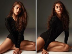 Pooja Hegde raises the temperature in black top and shorts