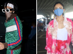 Ranveer Singh and Rakul Preet spotted at Airport
