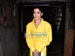 Photos: Rashmika Mandanna spotted at Monochrome Studios in Andheri