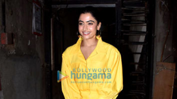 Photos: Rashmika Mandanna spotted at Monochrome Studios in Andheri
