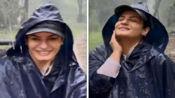 Raveena Tandon enjoys rain safari while grooving to ‘Tip Tip Barsa Pani’, watch video