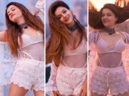 Rubina Dilaik looks alluring in sexy crochet co-ord set