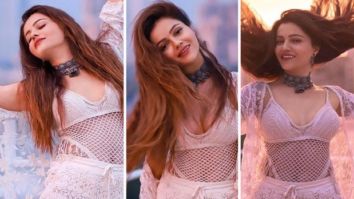 Rubina Dilaik looks alluring in sexy crochet co-ord set