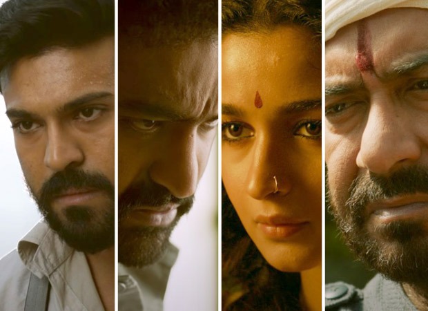 SS Rajamouli's RRR starring Ram Charan, Jr. NTR, Alia Bhatt, Ajay Devgn boasts grandeur and epic action in the making video 
