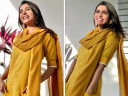 Samantha Akkineni looks radiant in affordable mustard yellow kurta