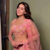 Sara Ali Khan looks heavenly in a blush pink floral lehenga