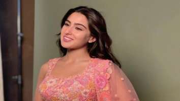 Sara Ali Khan looks heavenly in a blush pink floral lehenga