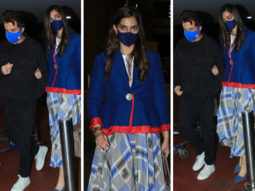 Sonam Kapoor returns to Mumbai after a year, breaks down upon seeing dad Anil Kapoor at the airport