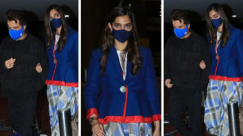 Sonam Kapoor returns to Mumbai after a year, breaks down upon seeing dad Anil Kapoor at the airport