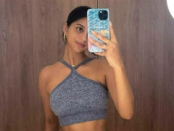 Suhana Khan gives workout inspiration, dons halter neck top and shorts