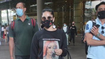 Sunny Leone spotted at Airport