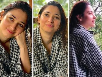 Tamannaah Bhatia glows in serene photos, dons jacquard jacket