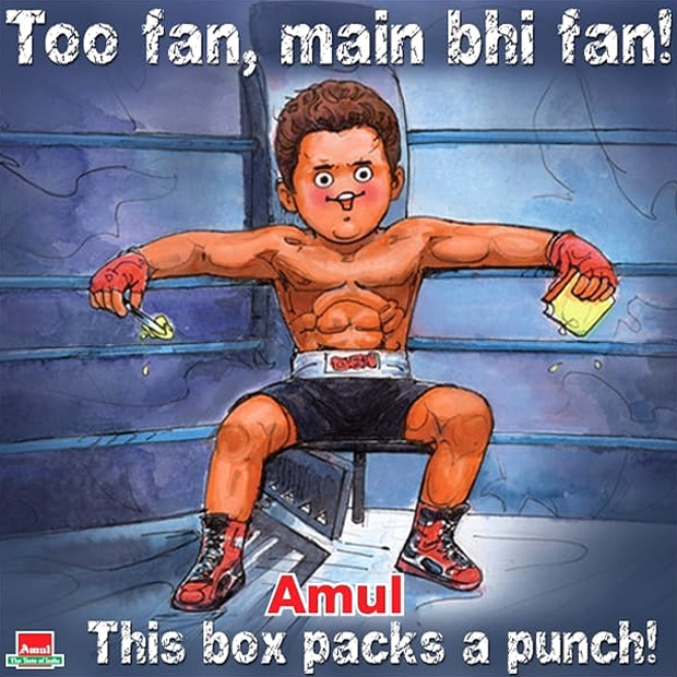 "Too fan, main bhi Fan" - Amul drops new topical for Farhan Akhtar's Toofan