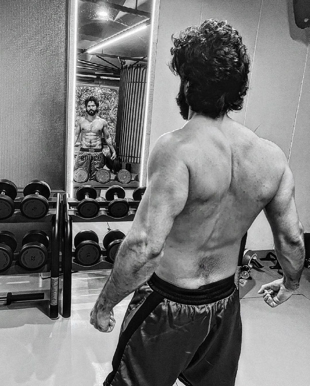 Varun Dhawan gives a glimpse of ripped physique, says 'time to say goodbye to my long hair' as 'Bhediya' shoot nears end Varun Dhawan gives a glimpse of ripped physique, says 'time to say goodbye to my long hair' as 'Bhediya' shoot nears end