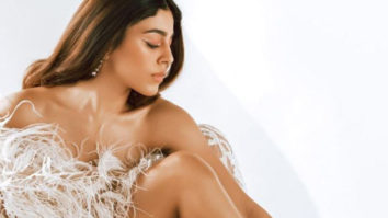 Alaya F is an absolute stunner in an all-white feathery outfit