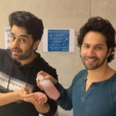 Varun Dhawan and Maniesh Paul offer sneak-peek into their filmy fun gearing up for Jug Jugg Jeeyo