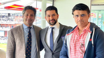 Aftab Shivdasani spotted at Lord’s Cricket Ground for IND vs ENG cricket match, meets cricket contemporaries Sourav Ganguly and Kumar Sangakkara
