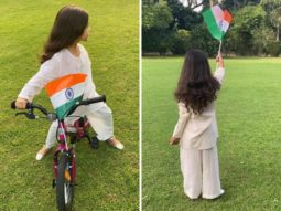 Ghajini actress Asin gives a sneak peek of her daughter Arin celebrating 75th Independence Day