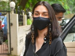 Aditi Rao Hydari spotted at Dubbing studio in Bandra