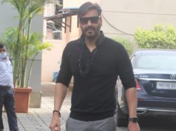 Ajay Devgn and Kumar Mangat spotted at Airport