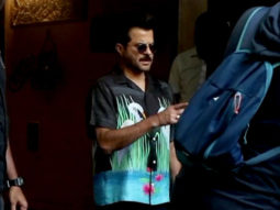 Anil Kapoor spotted for an AD shoot in Juhu