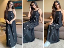 Anushka Sen embraces her natural beauty in no-makeup photos; dons indo-western outfit for an outing in Chandigarh