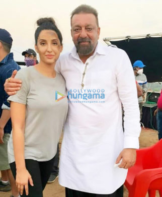 On The Sets Of The Movie Bhuj - The Pride Of India