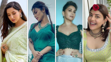 Color of the week : Mouni Roy, Madhuri Dixit, Nora Fatehi and others slay in different shades of green