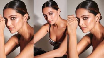 Deepika Padukone is all glam in a bralette worth Rs. 53,212 and black leather pants