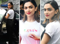 Deepika Padukone keeps her spirit high as she steps out in leather pants worth Rs. 9,000