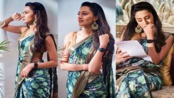 Erica Fernandes impresses in a beautiful floral printed saree for Kuch Rang Pyaar Ke Aise Bhi 3