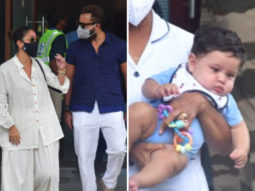 Kareena Kapoor Khan, Saif Ali Khan, Taimur back from Maldives; baby Jeh Ali Khan looks adorable in blue onesie 