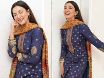 Gauahar Khan looks gorgeous in printed blue kurta set, wishes her fans Independence Day with a thoughtful message