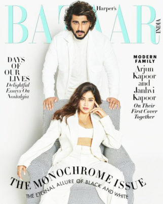 Arjun Kapoor And Janhvi Kapoor On The Covers Of Harper's Bazaar