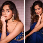 Jannat Zubair stuns in royal blue embroidered lehenga set worth Rs. 32k