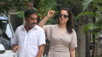Kangana Ranaut snapped in Bandra