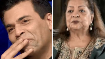 Karan Johar tears up after seeing his mother Hiroo Johar’s message on Indian Idol 12 – “He’s created stars, I couldn’t be prouder of him”