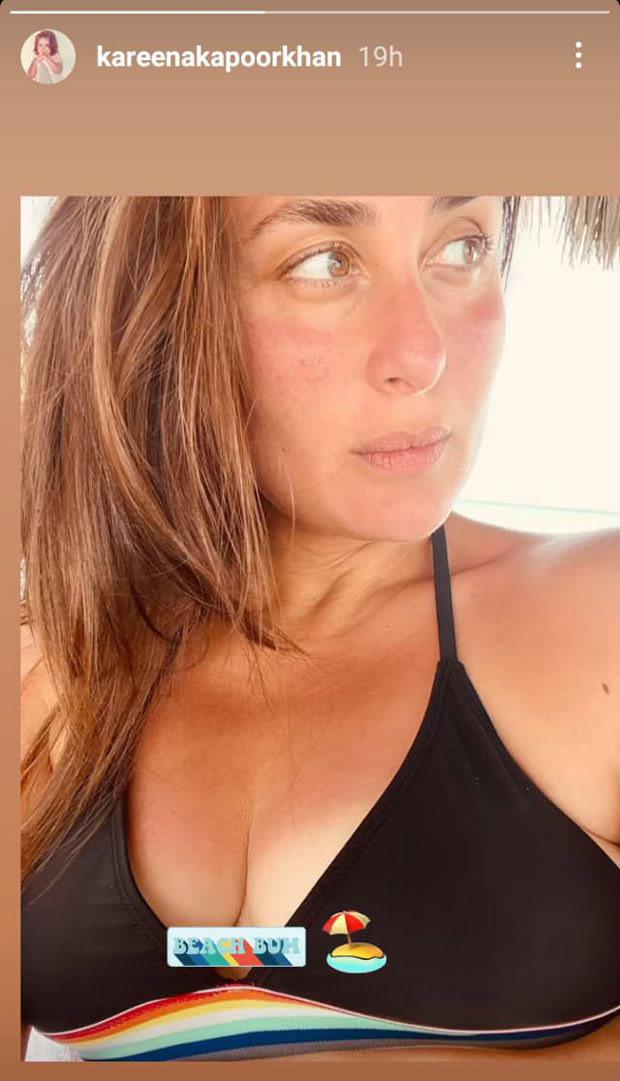 Kareena Kapoor Khan shares a bikini picture from Maldives vacation; calls herself a ‘Beach Bum’